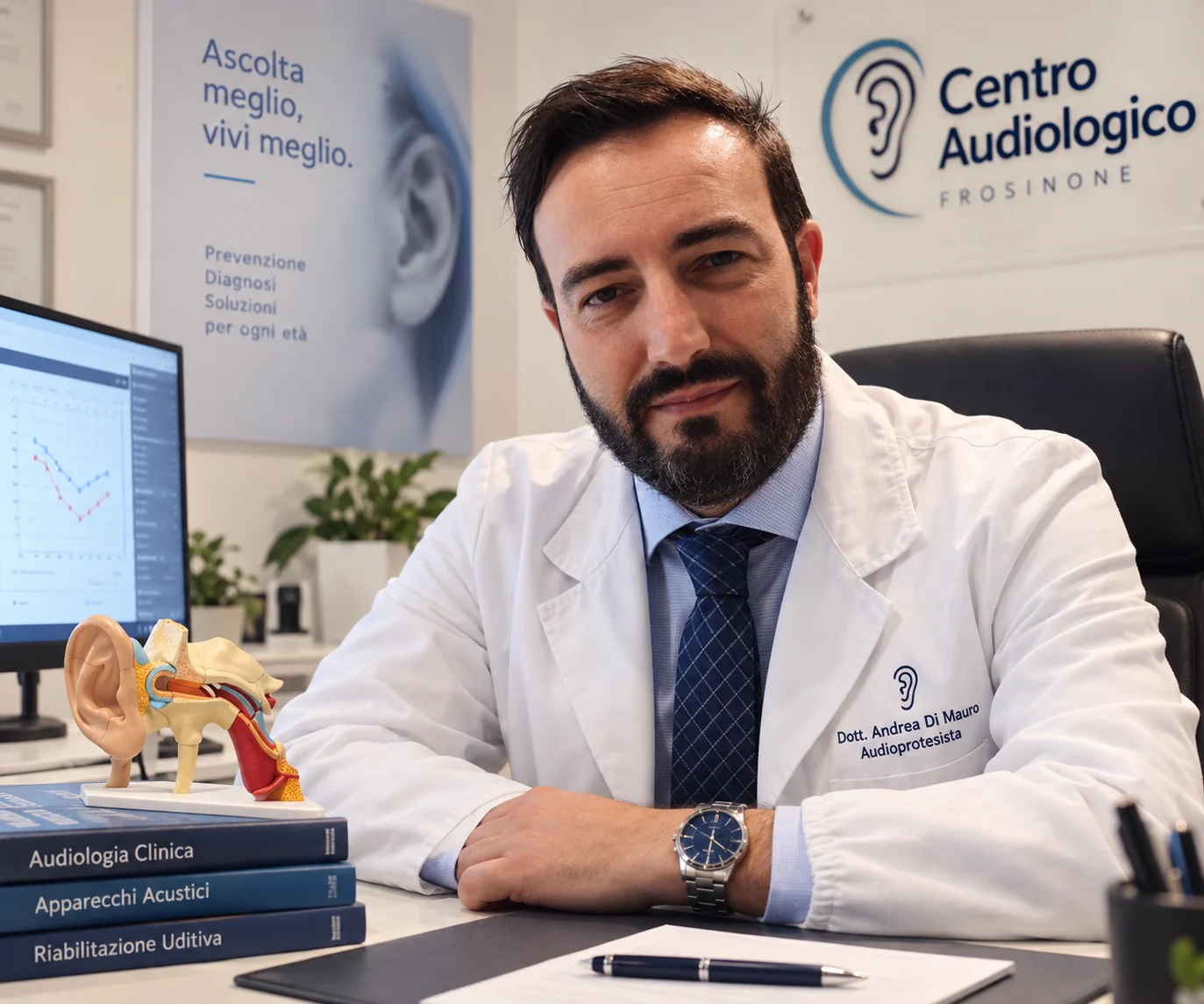 Dott. Andrea Di Mauro, Audioprotesista a Frosinone