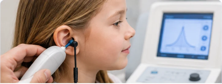 Impedenzometria con strumentazione audiologica dedicata
